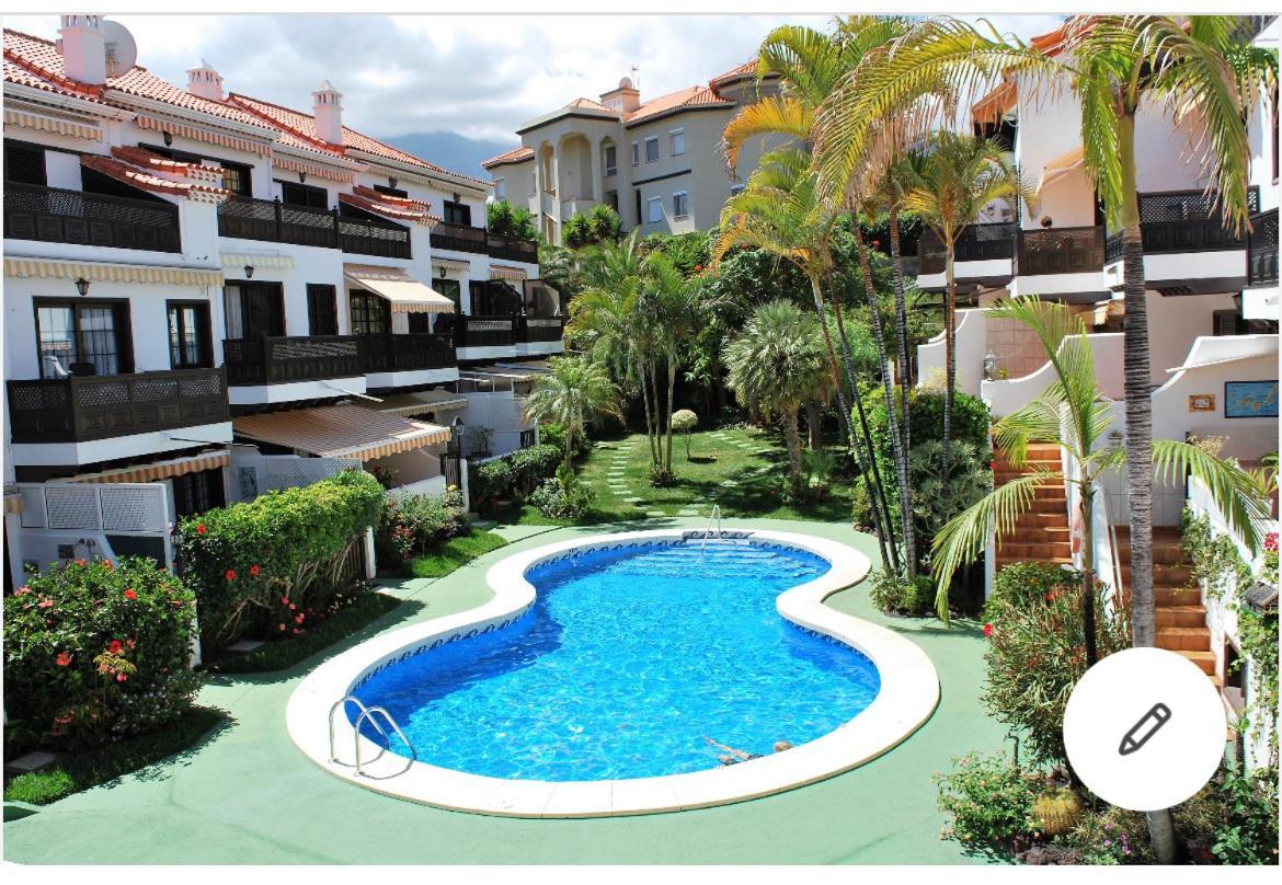 Apartamento Con Jardin Y Piscina B Puerto de la Cruz  Bagian luar foto